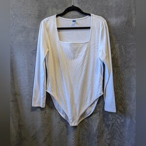Old Navy White Body Suit